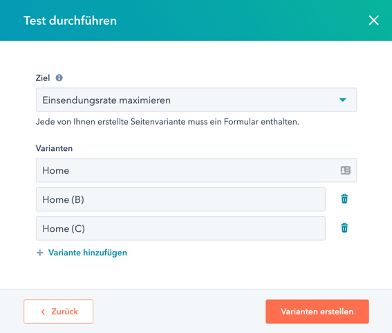 Adaptive Testing DE