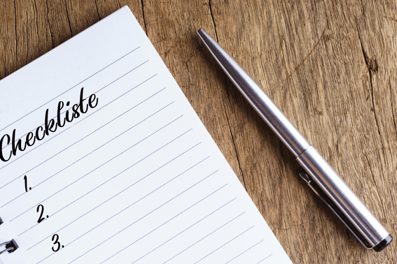 Checklist - DE