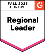 G2 Badge Winter 2023 - Europe Leader