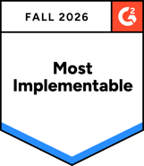 G2 Bagde 2023 - Most Implementable