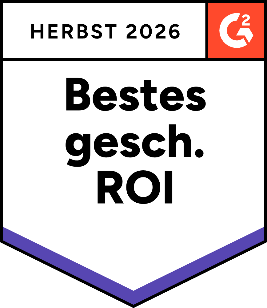 G2 Badge Bester ROI