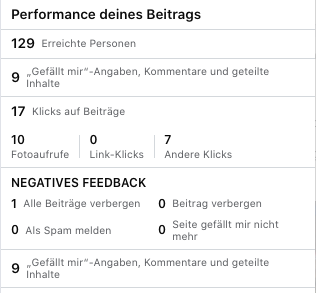 Facebook Reaktionen im Detail ansehen