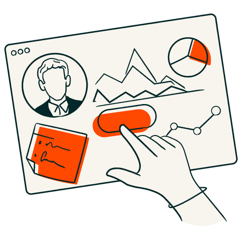 Pictogram Vertriebsprozesse