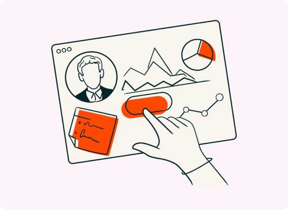 Pictogram für Unternehmens- und Kontaktdaten