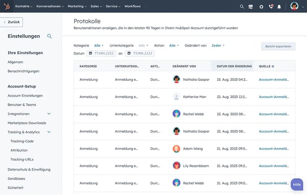 user-audits-de