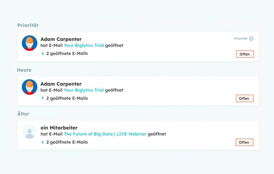E-Mail-Tracking-Software von HubSpot