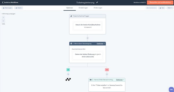 Automatische Ticket-Zuweisung im HubSpot Support-Ticketsystem