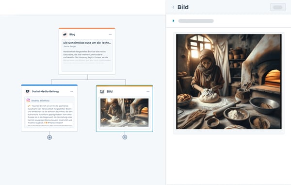 Content-Aufbereitung mit Bild-Assets