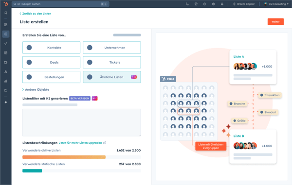 SmartCRM-Overview-Embed-Workflow-Creating-a-new-Lookalike-List-DE