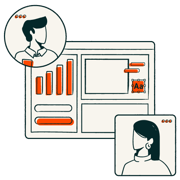 Pictogram CRM-System