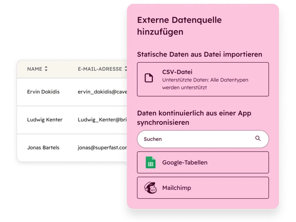 Data Studio: Datenquelle verbinden
