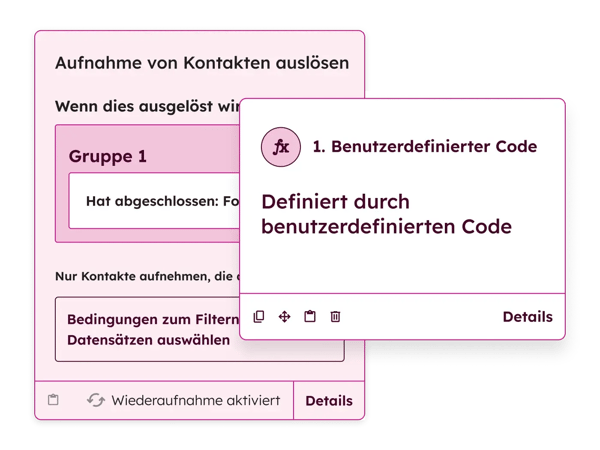 Programmierbare Automatisierung: Benutzeroberflaeche