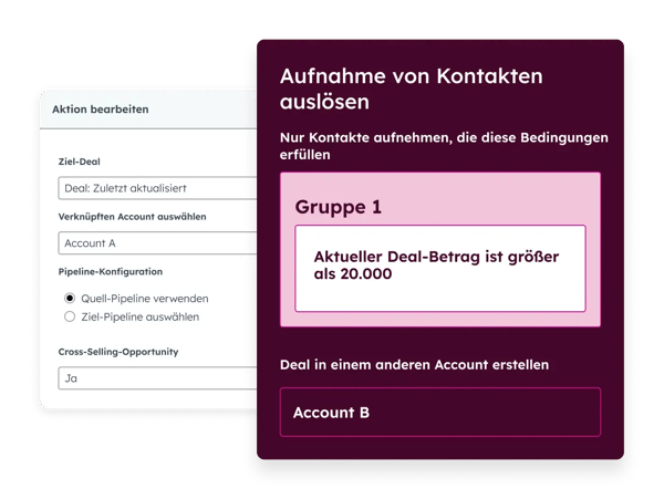 Multi-Account-Management: Workflows