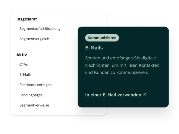 Marketing Hub Zielgruppensegmentierung: Erstellung einer Zufallsstichprobe von Segmenten