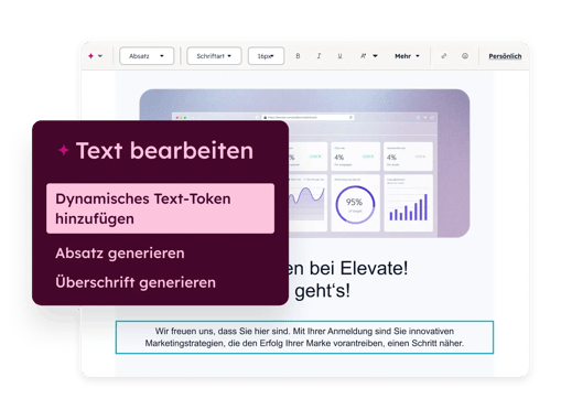 Email Dynamic Text Token