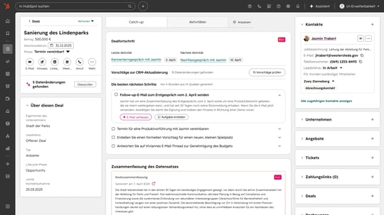 HubSpot Deal Progression
