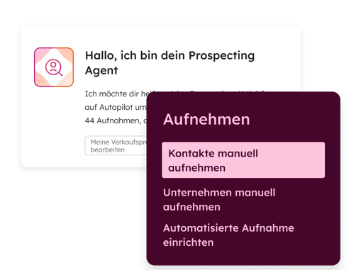 Sales hub - Prospecting Agent
