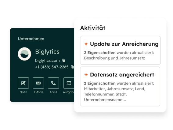 Smart CRM – Neuanreicherung von Unternehmensdatensaetzen