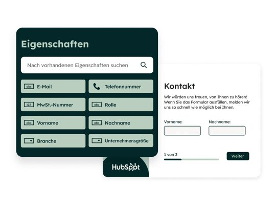 Formular Erstellung mit HubSpot Form Builder