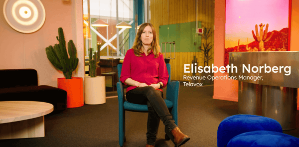 Elisbeth Norberg, Revenue Operations Manager bei Telavox
