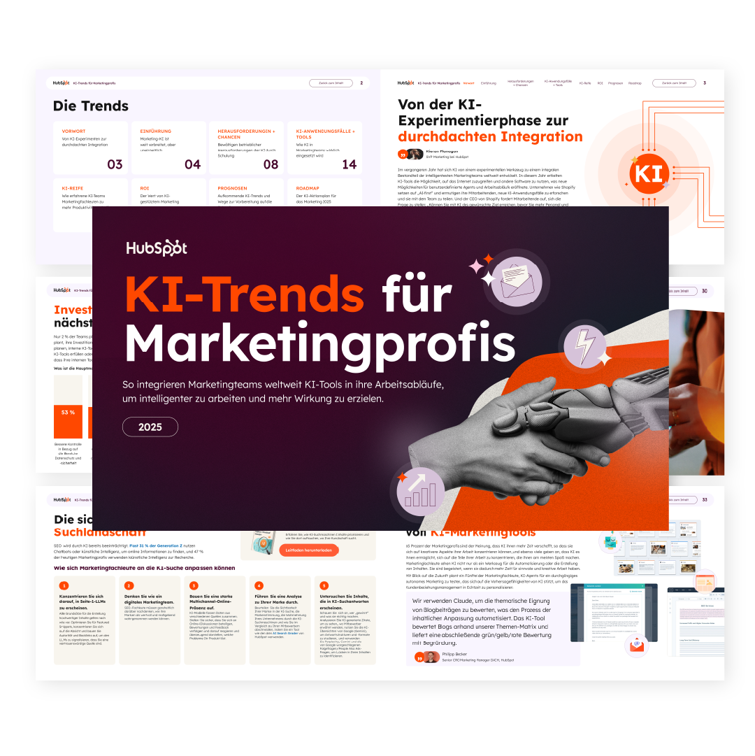 KI Marketing trends