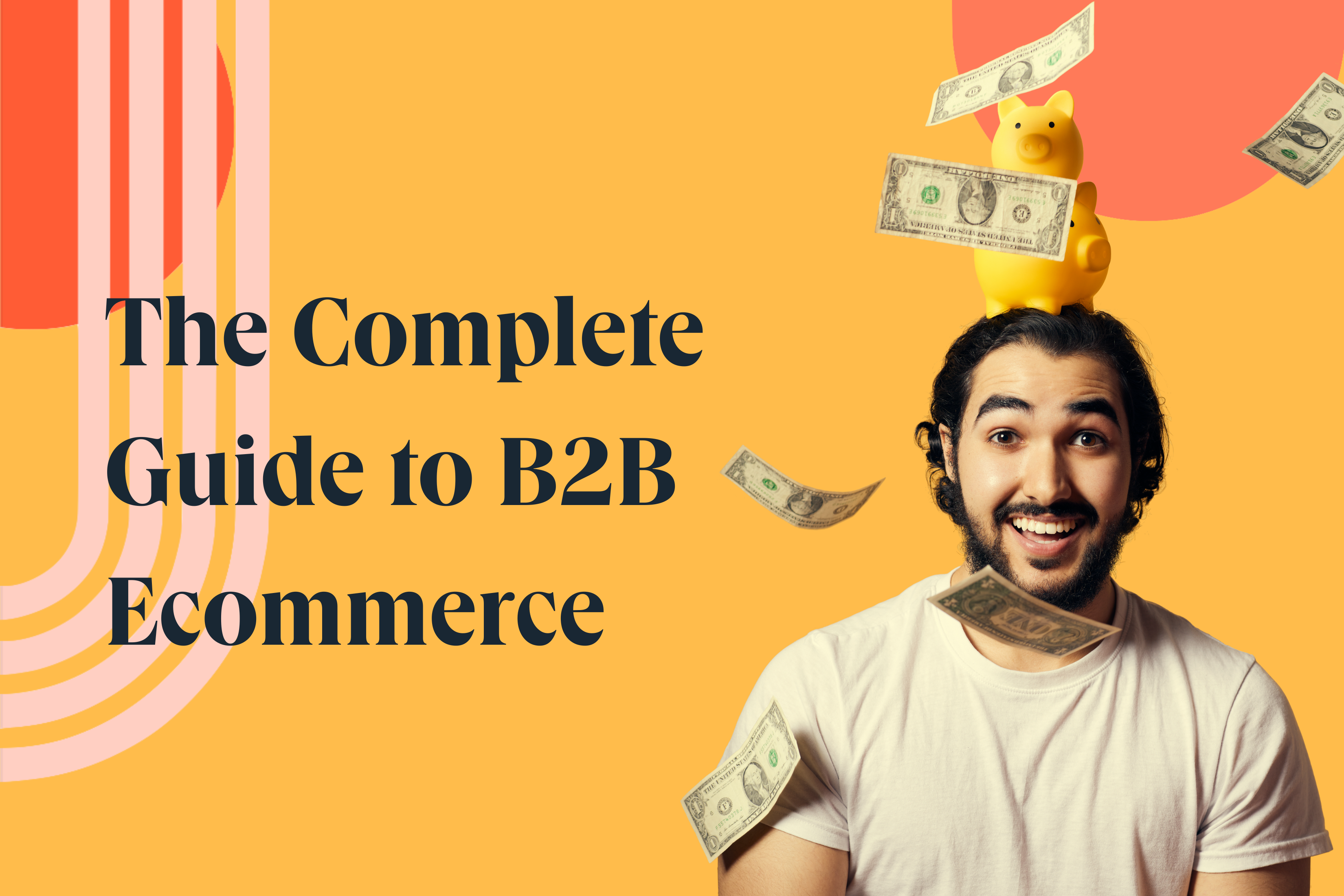 Bild des Leitfadens „The Complete Guide to B2B Ecommerce“