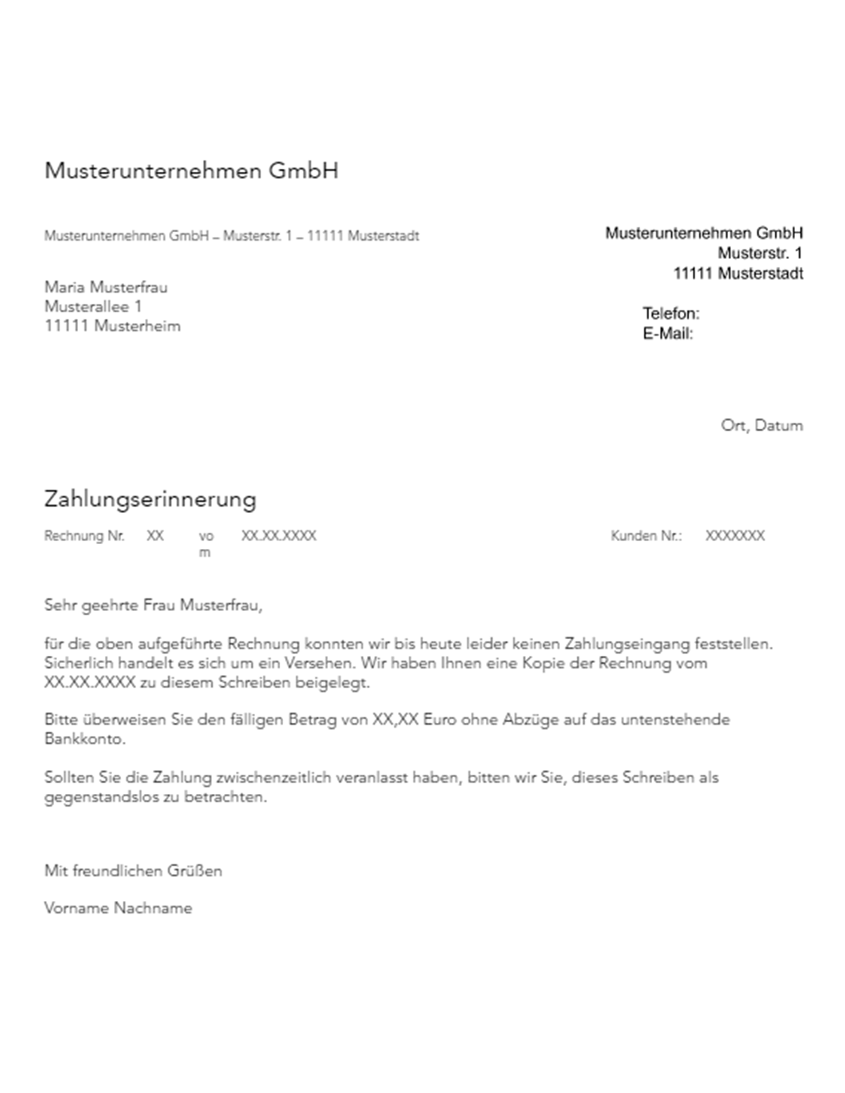 Payment Reminder Screenshot Word 1